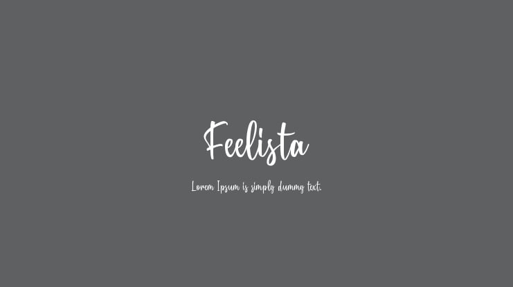 Feelista Font