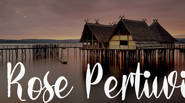 Rose Pertiwi Font Family