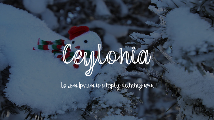 Ceylonia Font