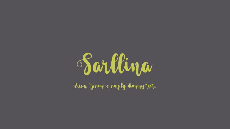 Sarllina Font