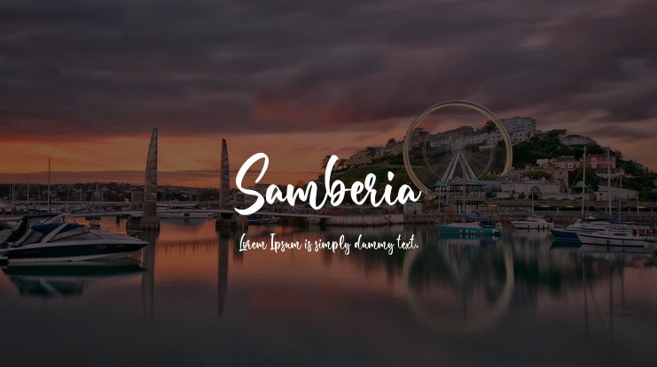 Samberia Font
