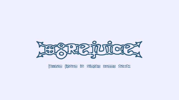 {ogrejuice} Font