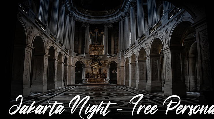 Jakarta Night - Free Personal Font