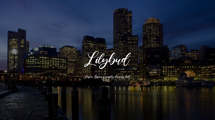 Lilybud Font