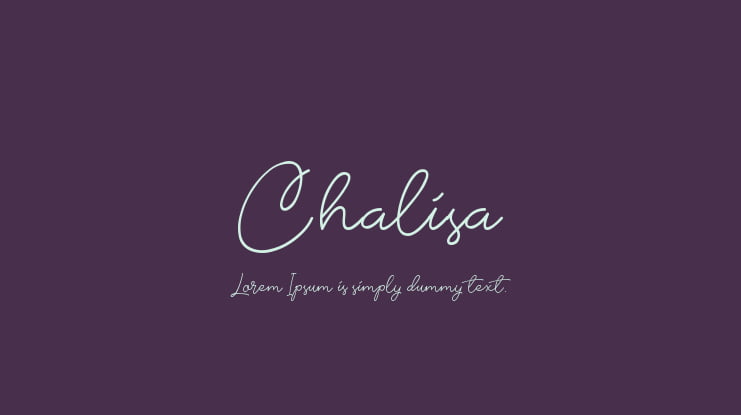 Chalisa Font Family