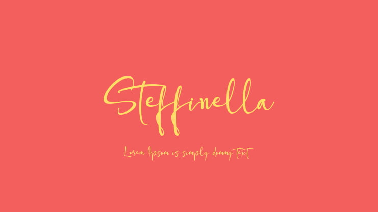 Steffinella Font