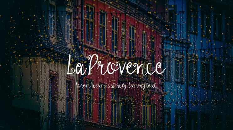 LaProvence Font