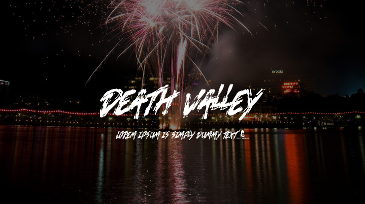 Death Valley Font