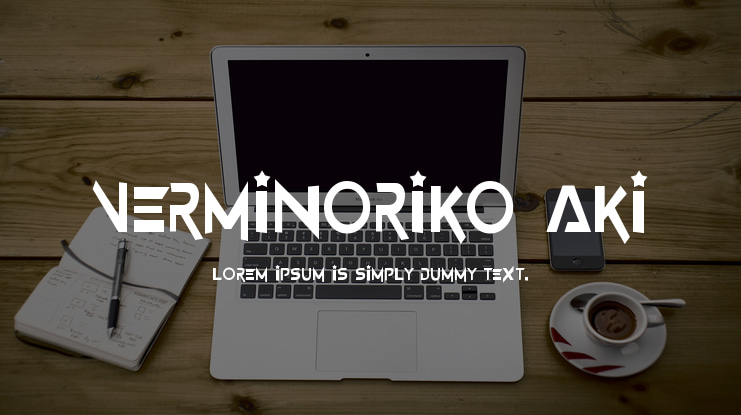 Verminoriko Aki Font