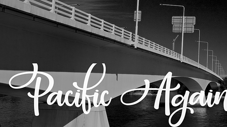 Pacific Again Font