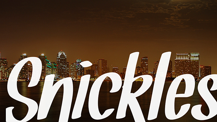 Snickles Font