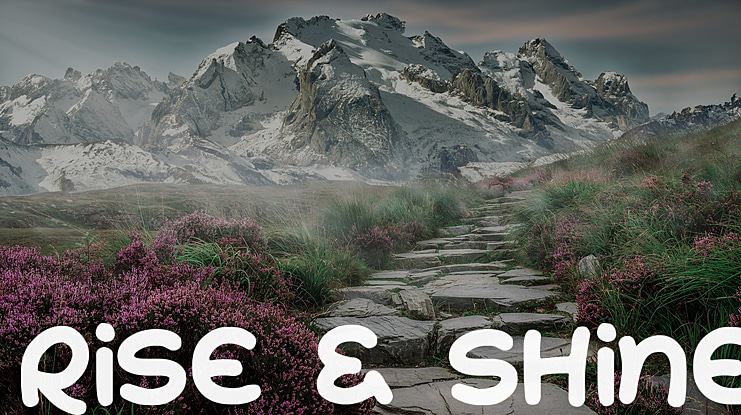 Rise & Shine Font Family