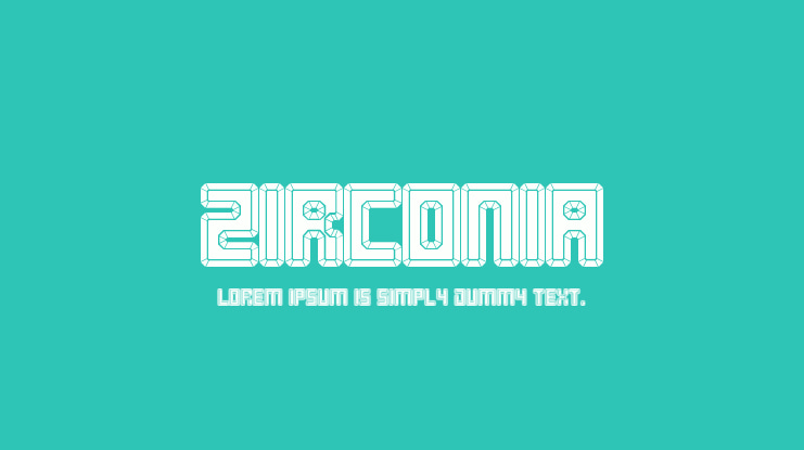 Zirconia Font