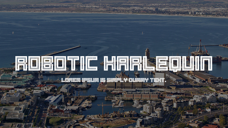 Robotic Harlequin Font Family