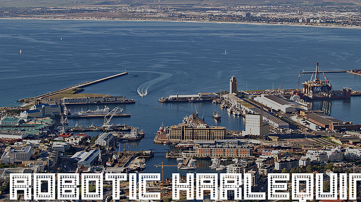 Robotic Harlequin Font Family