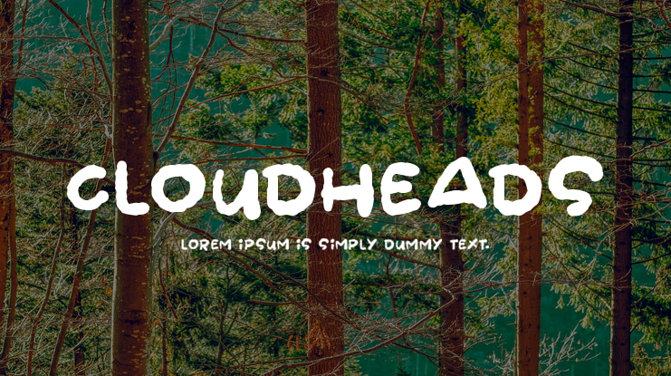 Cloudheads Font Family