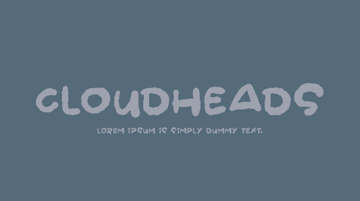 Cloudheads Font Family