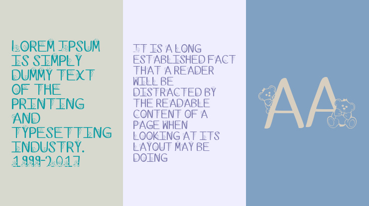 Ks Coppers Teddy Bears Font