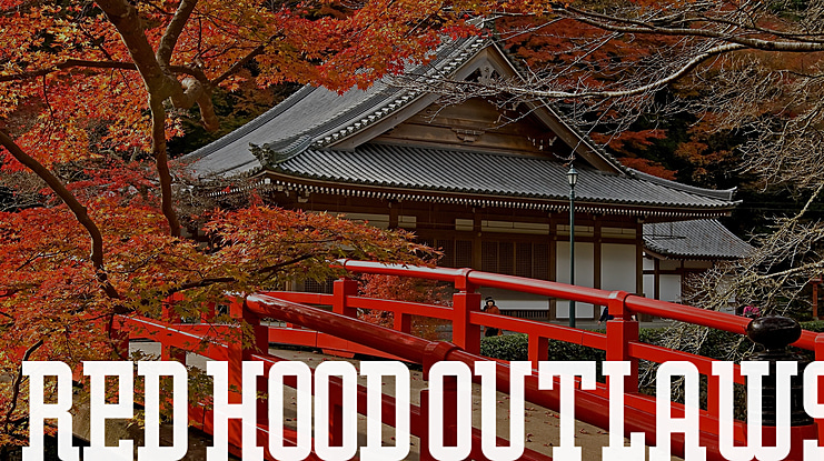 Red Hood Outlaws Font