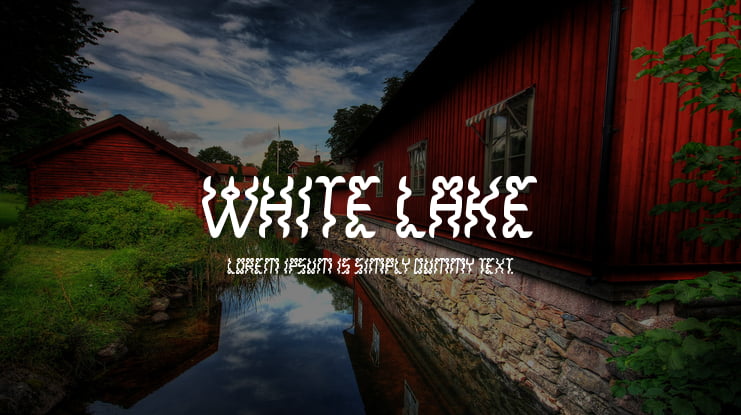 White Lake Font