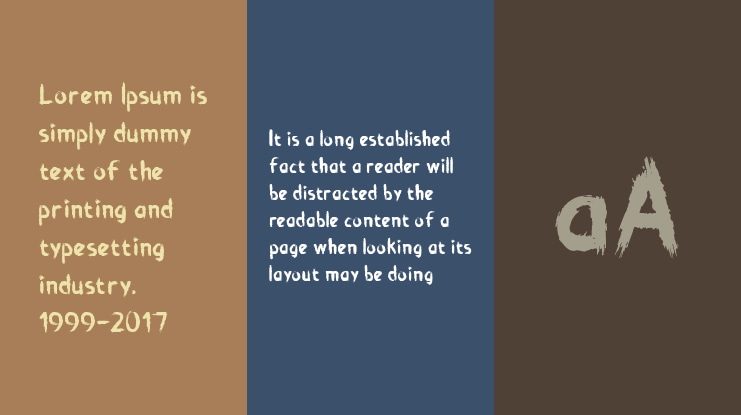 Brushstroke Horror Font