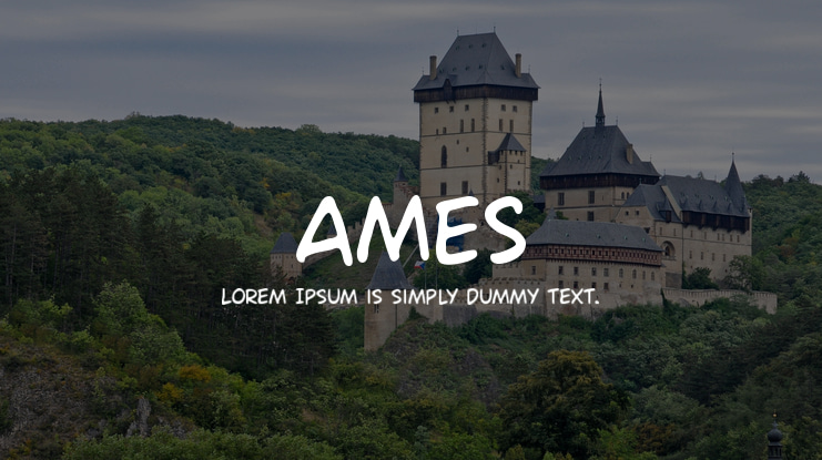 Ames Font