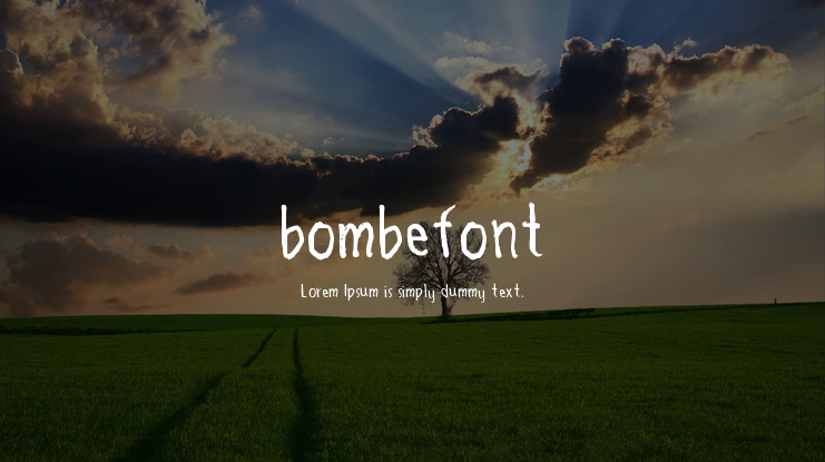 bombefont Font
