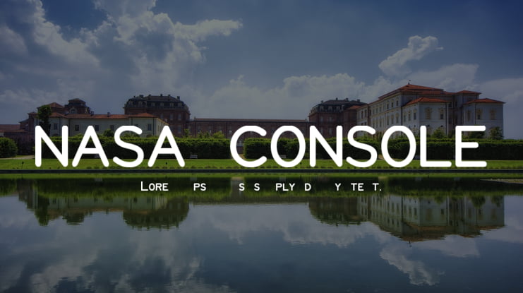 NASA CONSOLE Font