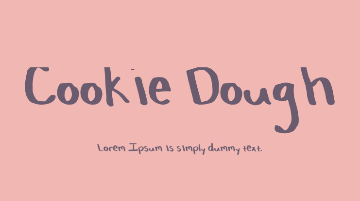 Cookie Dough Font