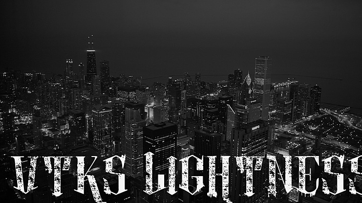 vtks lightness 2 Font