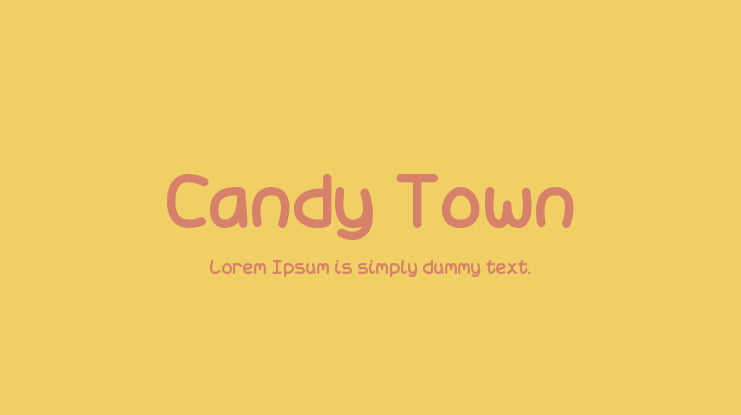 Candy Town Font