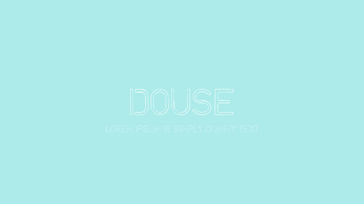 Douse Font