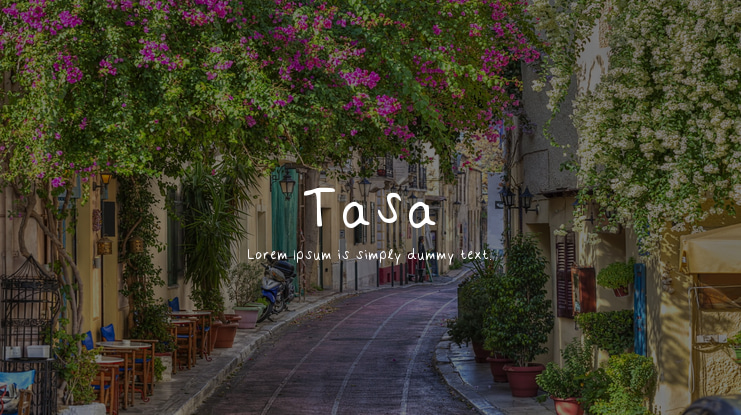 Tasa Font