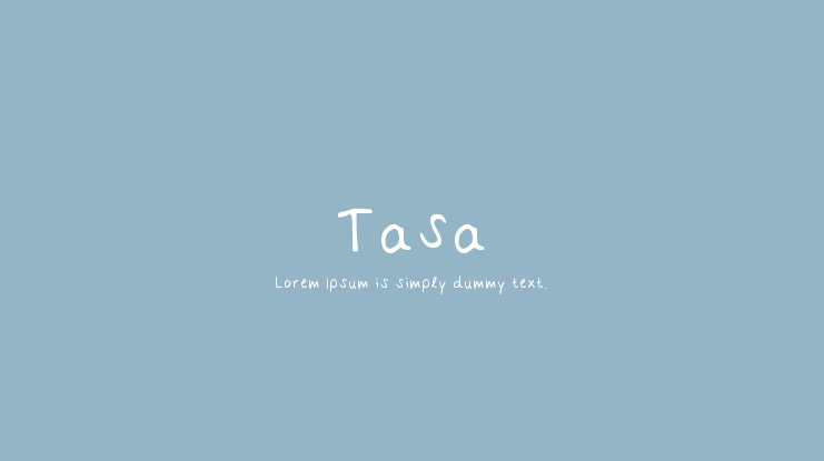 Tasa Font