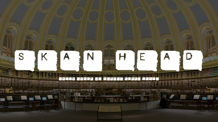 Skan Head Font