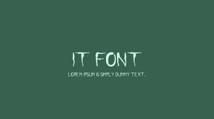 it font