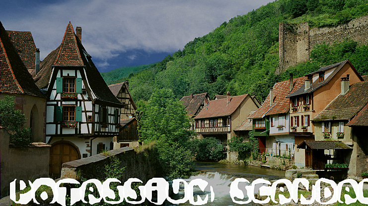 Potassium Scandal Font