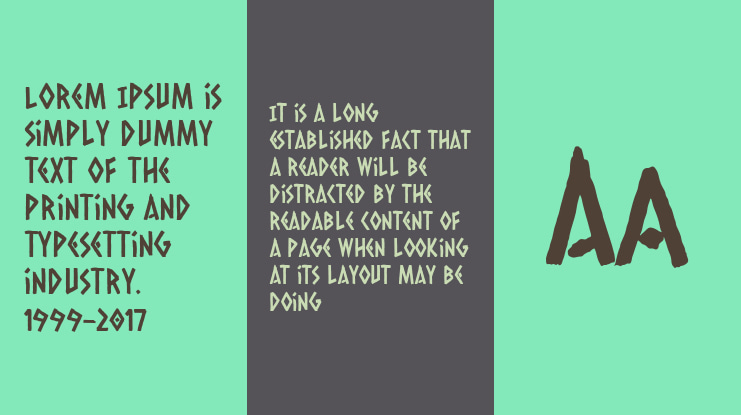 Calipers Font