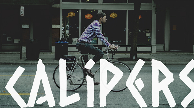 Calipers Font