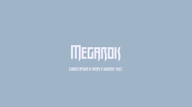 Megarok Font