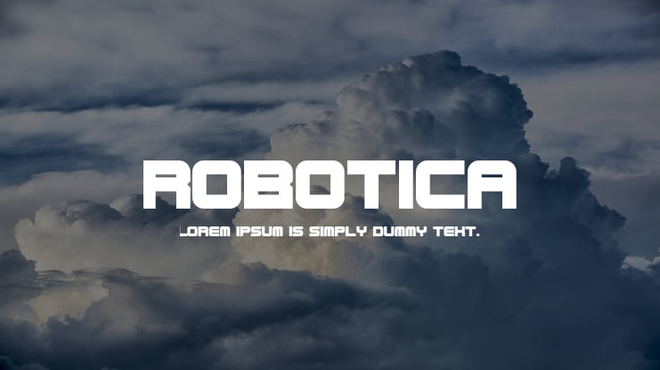 Robotica Font Family