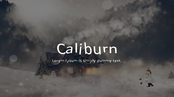 Caliburn Font