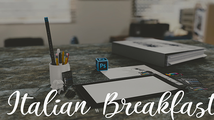 Italian Breakfast Font