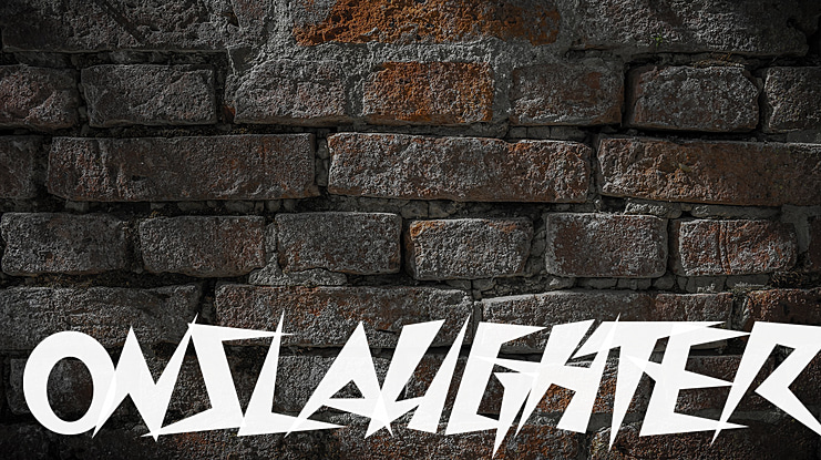 Onslaughter Font