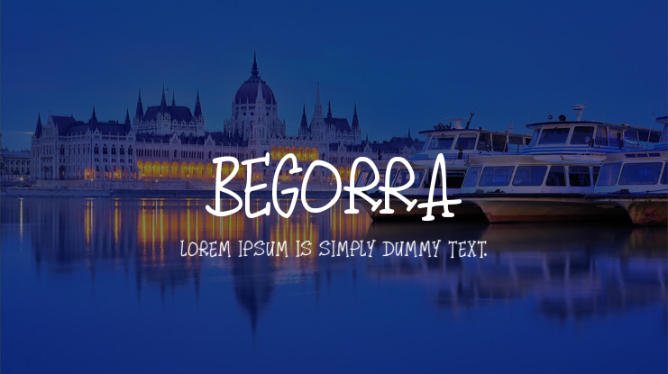 Begorra Font Family
