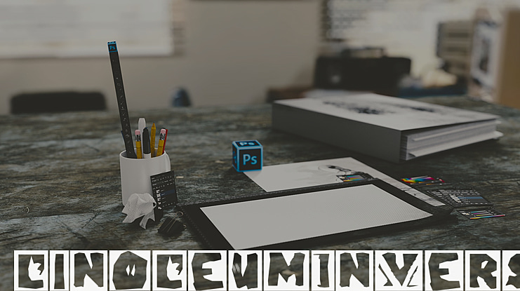 LinoLeumInvers Font
