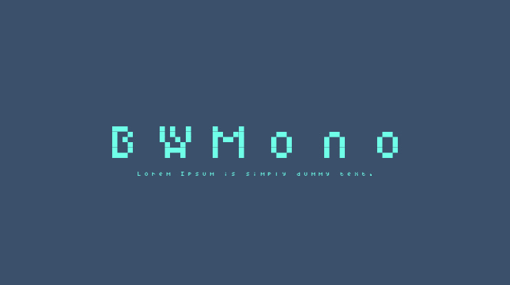 BWMono Font