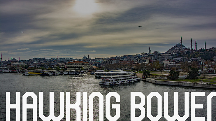 Hawking Bowen Font