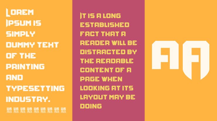 Bravo Destroyer Personal USE Font