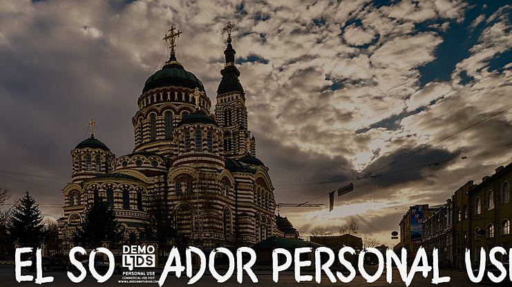 El Soñador Personal Use Font